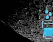 Voici le pôle Sud de la Lune, où les astronautes de la mission Artemis IV atterriront, en 2028!  &mdash; Photo: NASA / Montage As de l’info