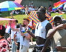 Passage de l’Association Rainbow Refugee de la Nouvelle-Écosse lors du défilé de la fierté d’Halifax.  &mdash; PHOTO: Prudencia Mbiadjeu