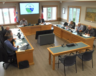 Capture d’écran de la rencontre du 22 juillet à l’hôtel de ville de la Municipalité de Clare.  &mdash; PHOTO: YouTube - Municipalité de Clare - Municipality of Clare