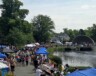 Vue nord de la fête dans le parc, à Wentworth Park, le samedi 8 août dernier.  &mdash; PHOTO: Liam Mailman