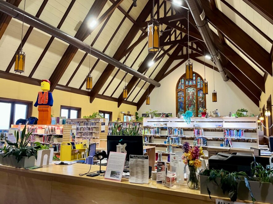 L’intérieur de la bibliothèque de Kentville.  &mdash; PHOTO: Martine Jacquot