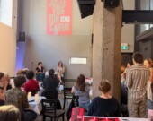 Lancement du livre Juste vide ton cœur de Xénia, à l’Usine C à Montréal, le samedi 12 septembre dernier.  &mdash; PHOTO: Nicolas Jean