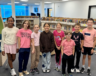 Élèves de l’École Baie Sainte-Marie dans la bibliothèque de l’école. &mdash; PHOTO: Prudencia Mbiadjeu
