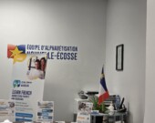 Au bureau de l'EANE à Halifax. &mdash; PHOTO: Kenny Joe Chamoun Daaboul 