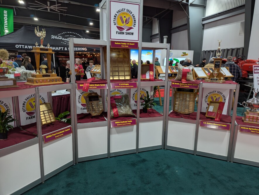 Encore aujourd'hui, le coeur de la foire agricole est le concours de semences  