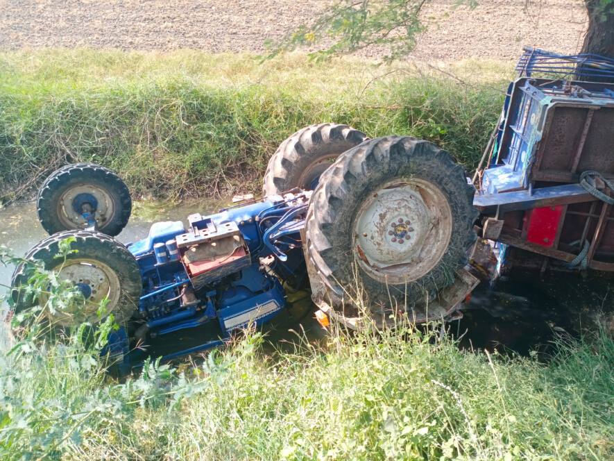 À la ferme, un moment d’inattention peut causer un grave accident.  