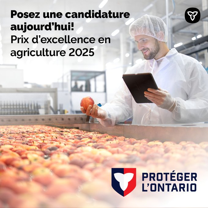 Les Prix d'excellence en agriculture de l'Ontario offre aux agriculteurs franco-ontariens la chance de se distinguer.  