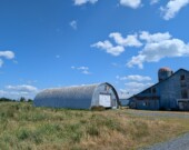 Les champs de la ferme de Michel Dignard.  