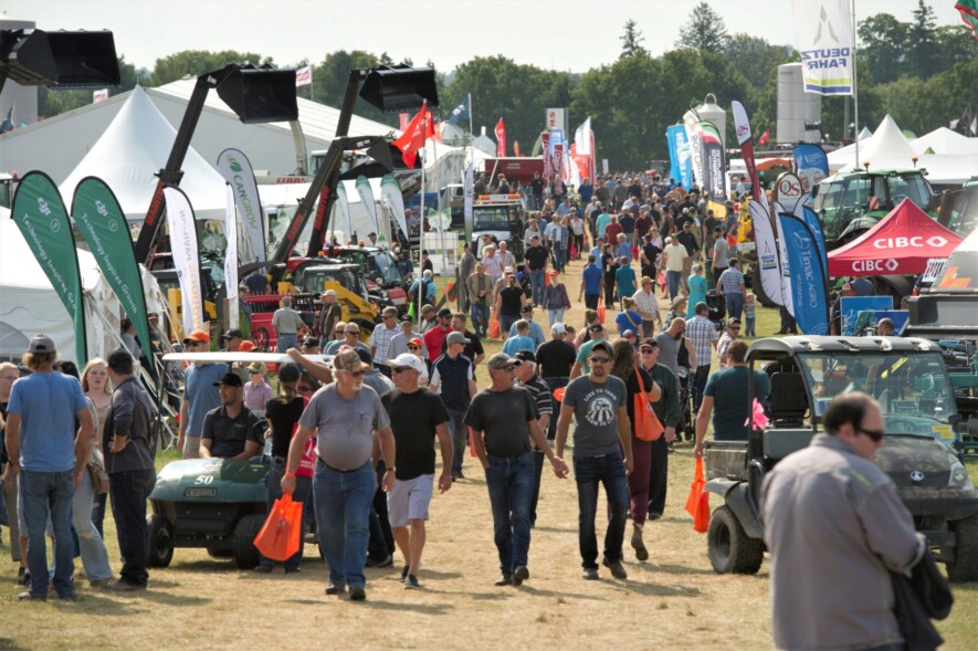 Canada’s Outdoor Farm Show débute le 9 septembre.   