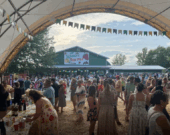 Le public était au rendez-vous pour partager ce moment festif.  