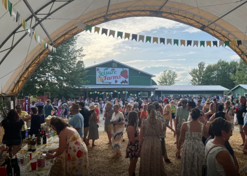Le public était au rendez-vous pour partager ce moment festif.  