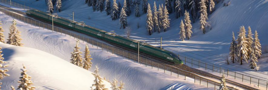 La première phase du TGV relierait la région de Montréal à celle d'Ottawa.  &mdash; Photo: Alto. 