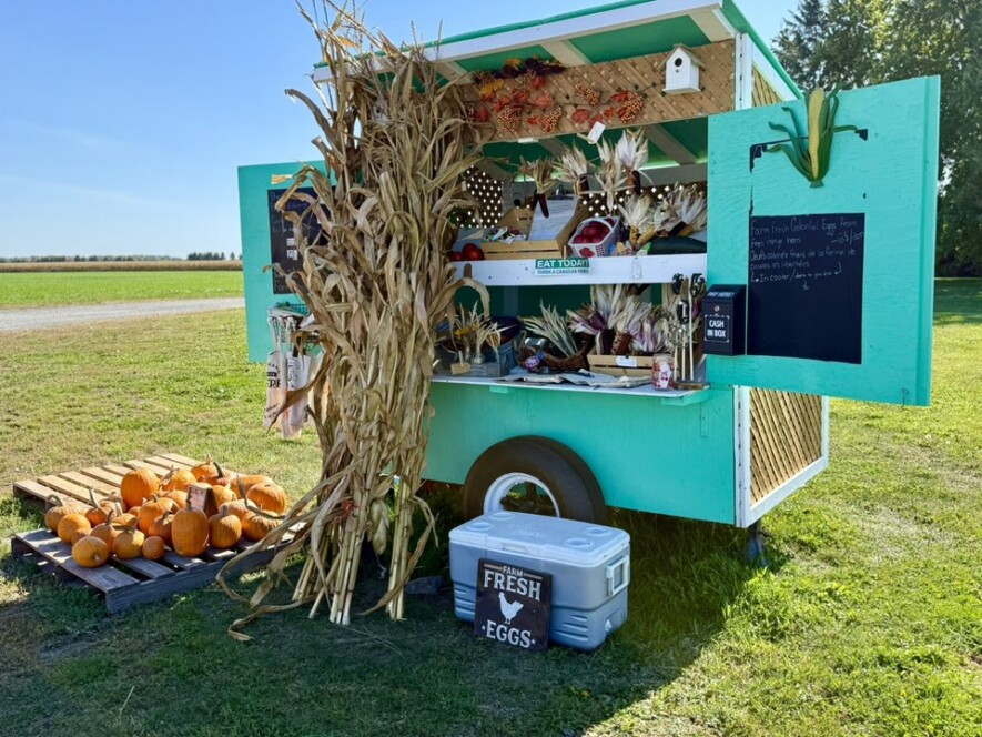 Bienvenue au Farm Stand Chez Gaston! &mdash; Photo : Ferme Clément