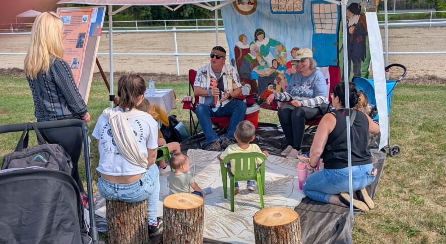 Au total, 76 adolescents, adultes et aînés ont livré 290 citations témoignant de leur attachement à la forêt. &mdash; PHOTO : Boisés Est