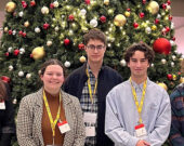 Les membres du comité Jeunesse Franco-Yukon ont participé au Forum jeunesse pancanadien à Ottawa du 24 au 27 novembre. &mdash; Photo : fournie