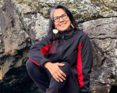 Belinda kakiyosēw Daniels fait de la recherche en lien avec les langues autochtones. — Photo : Quin Bay