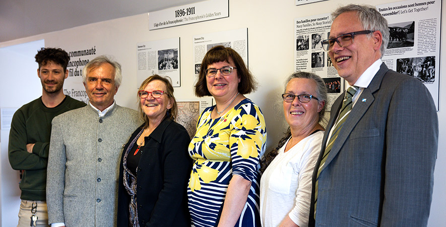La Société d’histoire francophone du Yukon (SHFY), créée en 2021, compte entre 60 et 70 membres. &mdash; Photo : Manon Touffet
