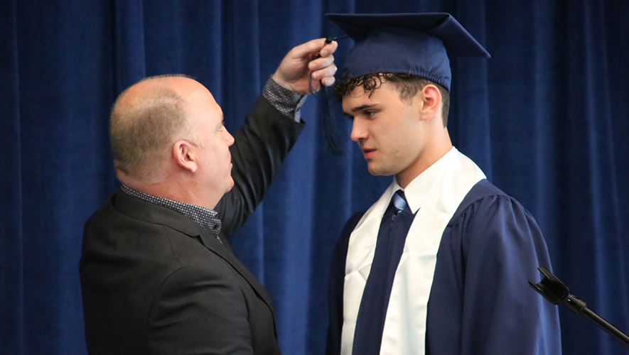 Daniel Blais et Tristan Martin. &mdash; Photo : Maryne Dumaine