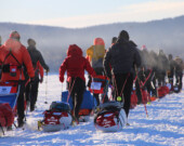 Quarante-six personnes ont pris le départ, le 2 février dernier, de la course Montane Yukon Arctic Ultra. Plus de la moitié ont dû abandonner.  &mdash; Photo : Vincent Lapierre
