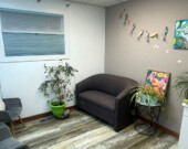 Les Essentielles ont ouvert une salle de confidentialité, un espace à la fois sécurisé et confidentiel pour les femmes. &mdash; Photo : Les Essentielles
