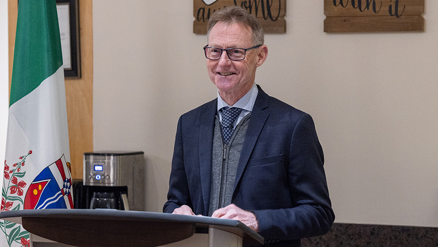 Brendan Hanley exercera à nouveau son mandat de député pour quatre autres années. &mdash; Photo : Archives A.B.