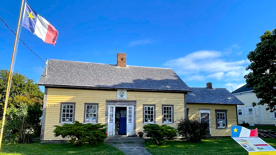 La Vieille Maison, en Nouvelle-Écosse, est la plus vieille de son genre. &mdash; Photo : Société Vieille Maison Association