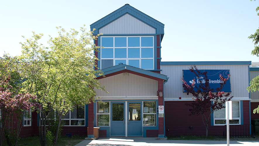 École Émilie-Tremblay &mdash; Photo : Archives A.B.