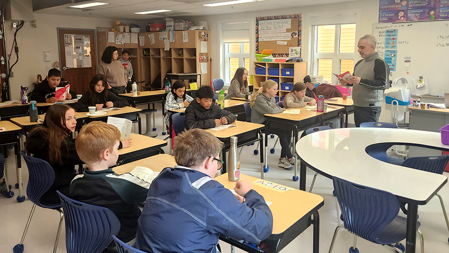 Le Programme Confluence a été mis sur pied en 2023 pour répondre aux besoins des francophones de Dawson.  &mdash; Photo : Catherine Lalonde