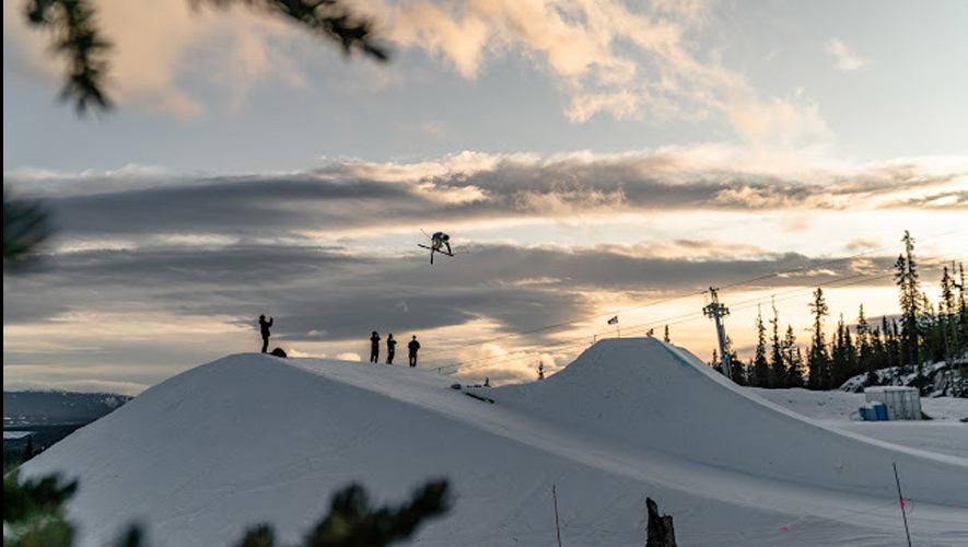 Les pistes du mont Sima ont vu grandir Étienne Geoffroy-Gagnon en tant que skieur. &mdash; Photo : Fournie