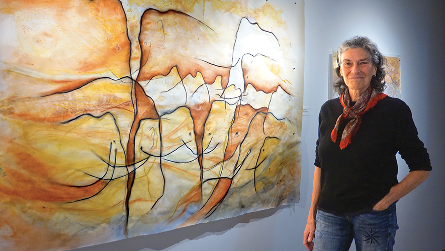 Joyce Majiski est une artiste multidisciplinaire. Ayant grandi en Ontario, c’est au Yukon qu’elle a posé ses valises en 1984. &mdash; Photo : Gwendoline Le Bomin