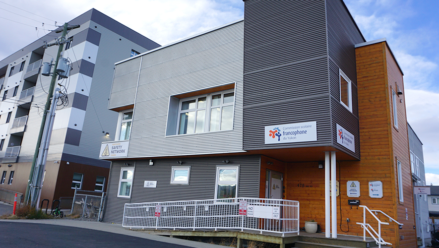 La nouvelle garderie ouvrira ses portes dans le même bâtiment qu’occupe déjà la CSFY. &mdash; Photo : Gwendoline Le Bomin 