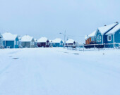 Ma rue, en face de l’école élémentaire. &mdash; Photo : Lara Millet 