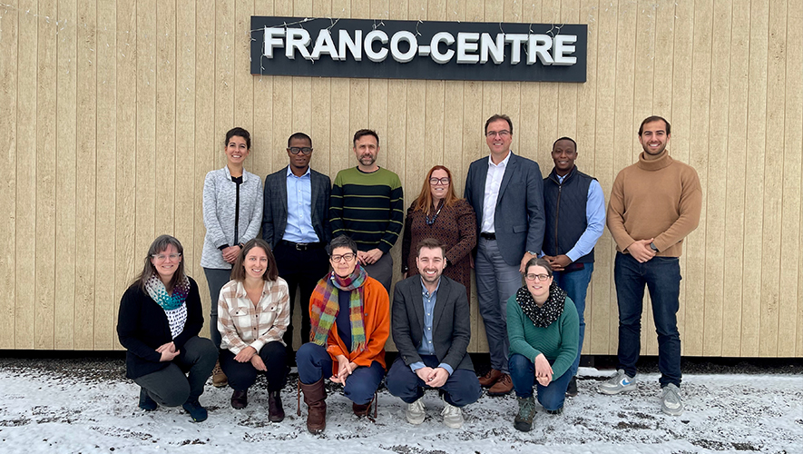 Une rencontre panterritoriale a eu lieu à Iqaluit au Nunavut pour parler des avancements du projet de l’enseignement en français au postsecondaire. Arsenal et Vignola, une association de deux firmes de services-conseils situées au Québec, accompagne le projet. &mdash; Photo : Brice Ivanovic