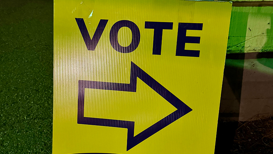 47,9 % des électeurs du Nunavut ont voté le 27 octobre 2025 contre 53 % au Yukon le 3 novembre 2025. &mdash; Photo : Nelly Guidici