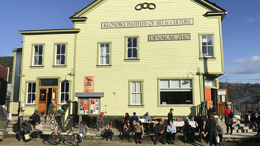 L’institut d’arts et de culture du Klondike est situé à Dawson au coin de la 2e avenue et de la rue Princess, au centre-ville. &mdash; Photo : Site Web du KIAC