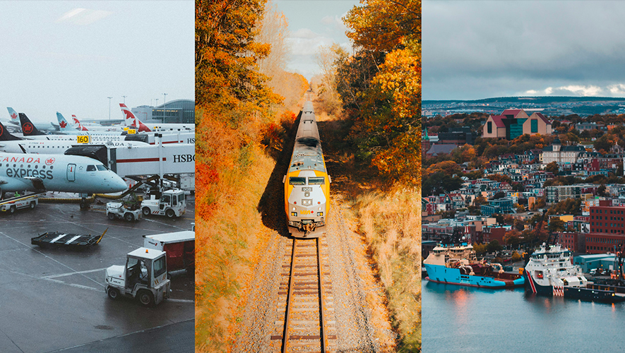 Les transporteurs sous juridiction fédérale et les aéroports pourront être mis à l’amende par le commissariat aux langues officielles à travers un nouveau règlement d’application de la Loi sur les langues officielles.  &mdash; Photo : David Preston, Damian Kravchuk, Erik Mclean – Unsplash