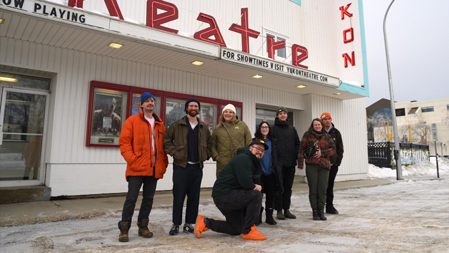 Le décompte est lancé pour la 24e édition du Festival de film Available Light. L’équipe de gauche à droite : Bran Ramsey, Sebastien Laprés, Dara Moats, Braden Brickner, Gabriela Browning, Sierra Sayer, Robert Joe. &mdash; Photo : Andrew Connors