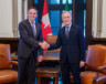 Le premier ministre Dixon rencontre le premier ministre Carney le 28 janvier 2026 à Ottawa, en Ontario. &mdash; Photo : Lars Hagberg 