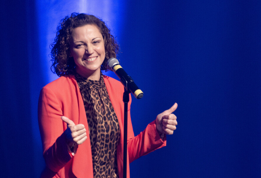 L’humoriste Micheline Marchildon  