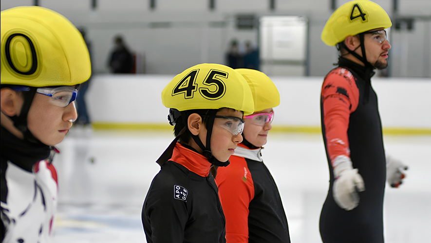 Carl Turcotte &mdash; Photo : Club de patinage de vitesse Whitehorse Rapids