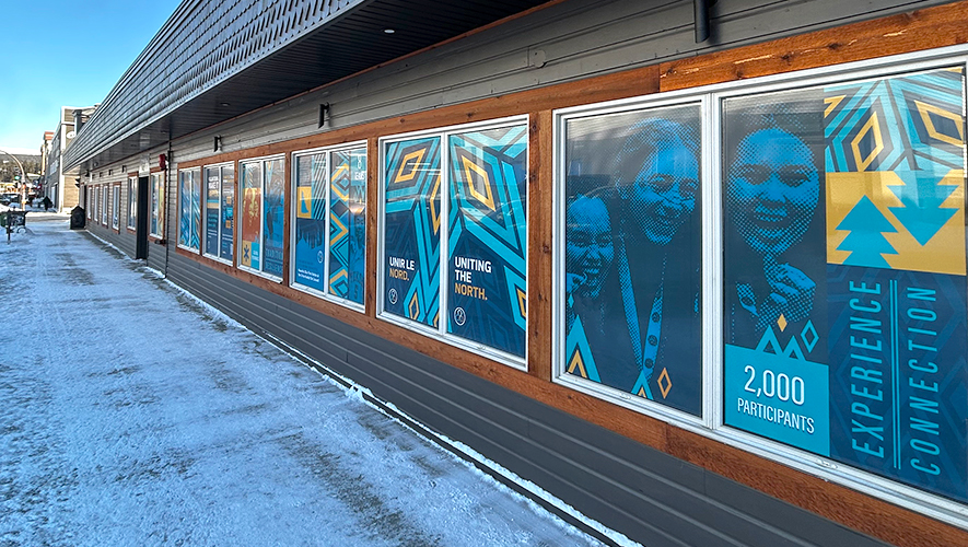 Sur l’ensemble de la délégation d’Équipe Yukon, 128 personnes, parmi les athlètes et les entraîneur·es, se sont identifiées comme pouvant parler ou comprendre le français. &mdash; Photo : Maryne Dumaine