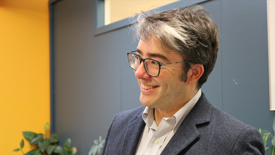 Jean-Sébastien Blais a siégé en tant que commissaire entre 2013 et 2015, puis président de la CSFY depuis 2015. &mdash; Photo : Archives A.B. 