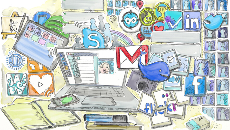 Internet peut être un lieu de partage privilégié où la différence est célébrée.  &mdash; Photo : Wilgengebroed - CC BY 2.0