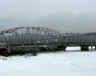 Le manteau neigeux était encore bien présent à Teslin le 6 avril. Teslin est une des communautés pour laquelle le gouvernement du Yukon a indiqué un risque de crues printanières plus élevé.  &mdash; Photo : Laurie Trottier