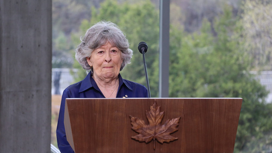 Louise Arbour a affirmé lors de sa nomination : « Nous nous devons de réaffirmer la confiance que nous avons les uns envers les autres. » &mdash; Photo : Inès Lombardo – Francopresse