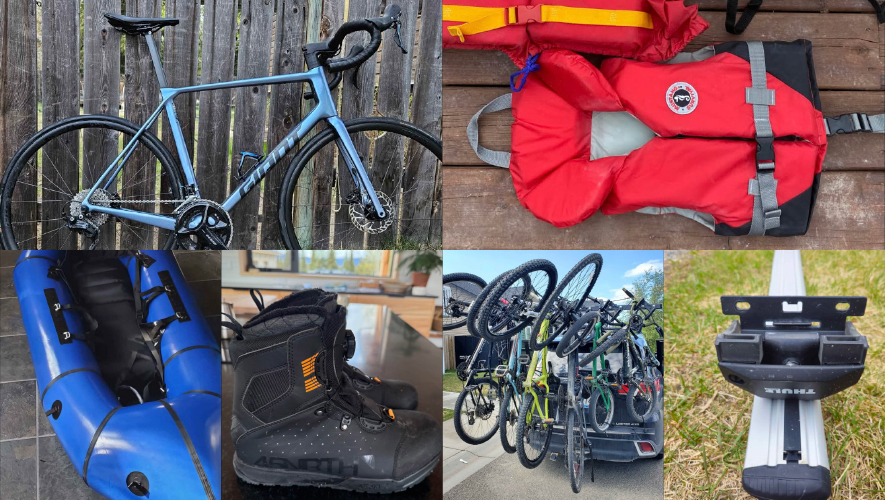 Toutes sortes d'articles de sport se trouvent sur les groupes de vente d'occasion en ligne.
 &mdash; Photo : Marketplace de Facebook