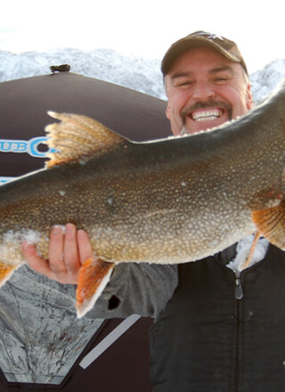 Normand Leroux était un grand amateur de pêche et de plein air. &mdash; Photo : Fournie
