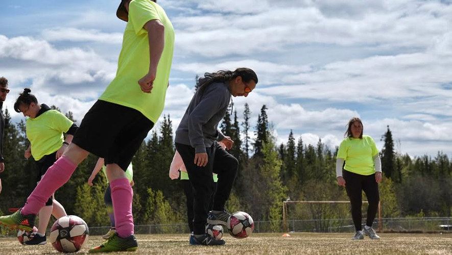 Le 29 mai dernier, les Olympiques spéciaux du Yukon a organisé les Northwestel Development Games. &mdash; Photo : Armand Guilbeaut
