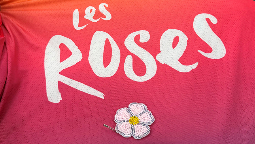 rose perlee et chandail cr angelique bernard