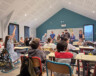 La famille de Jean-Sébastien Blais en visite à l’École Robert-Service de Lancieux. &mdash; Photo : Fournie 